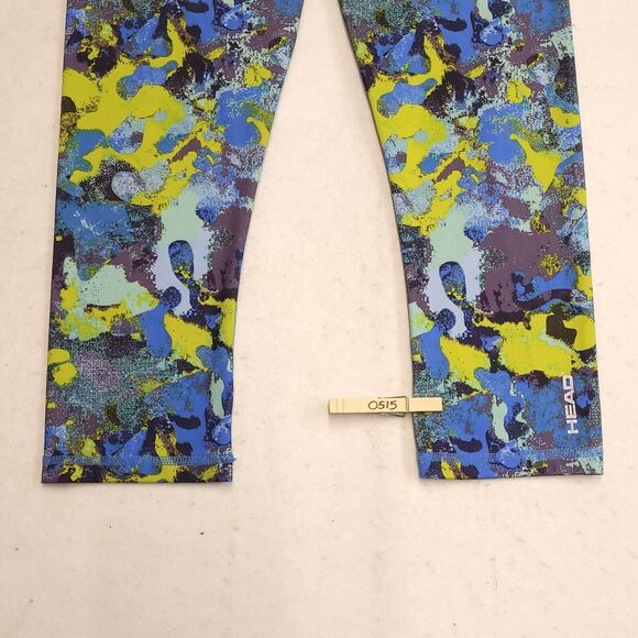 Head Yoga Running Athletic Leggings Pants Womens Size Small S Blue Green Purple - Picture 4 of 8